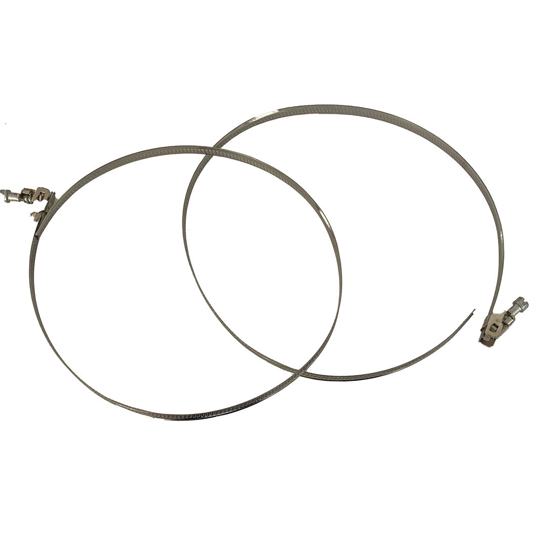 Quiet-Vent Rubber flexible circular duct connector & 2 x clips