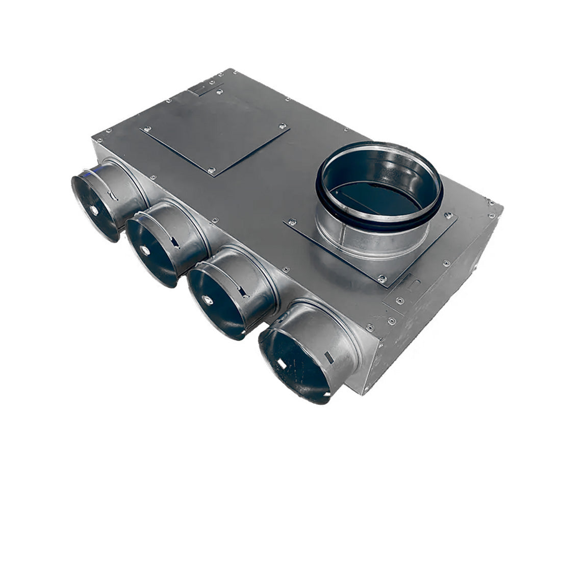 Quiet Vent 4pt Adjustable Top Entry Distribution Box 125 90mm BPC quiet-vent-4pt-adjustable-top-entry-distribution-box-125-90mm-bpc