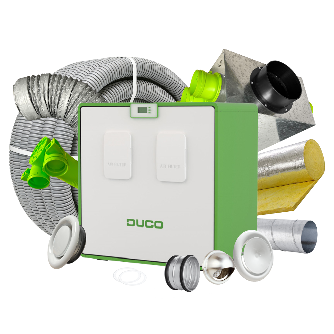 BPC Standard 12 Room MVHR Kit – DucoBox Energy Comfort Plus D450 UK