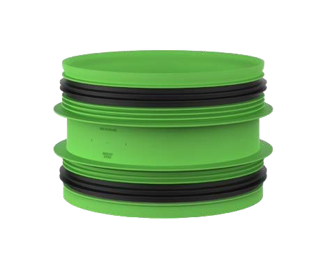 Duco Connection piece with joint (M/M)