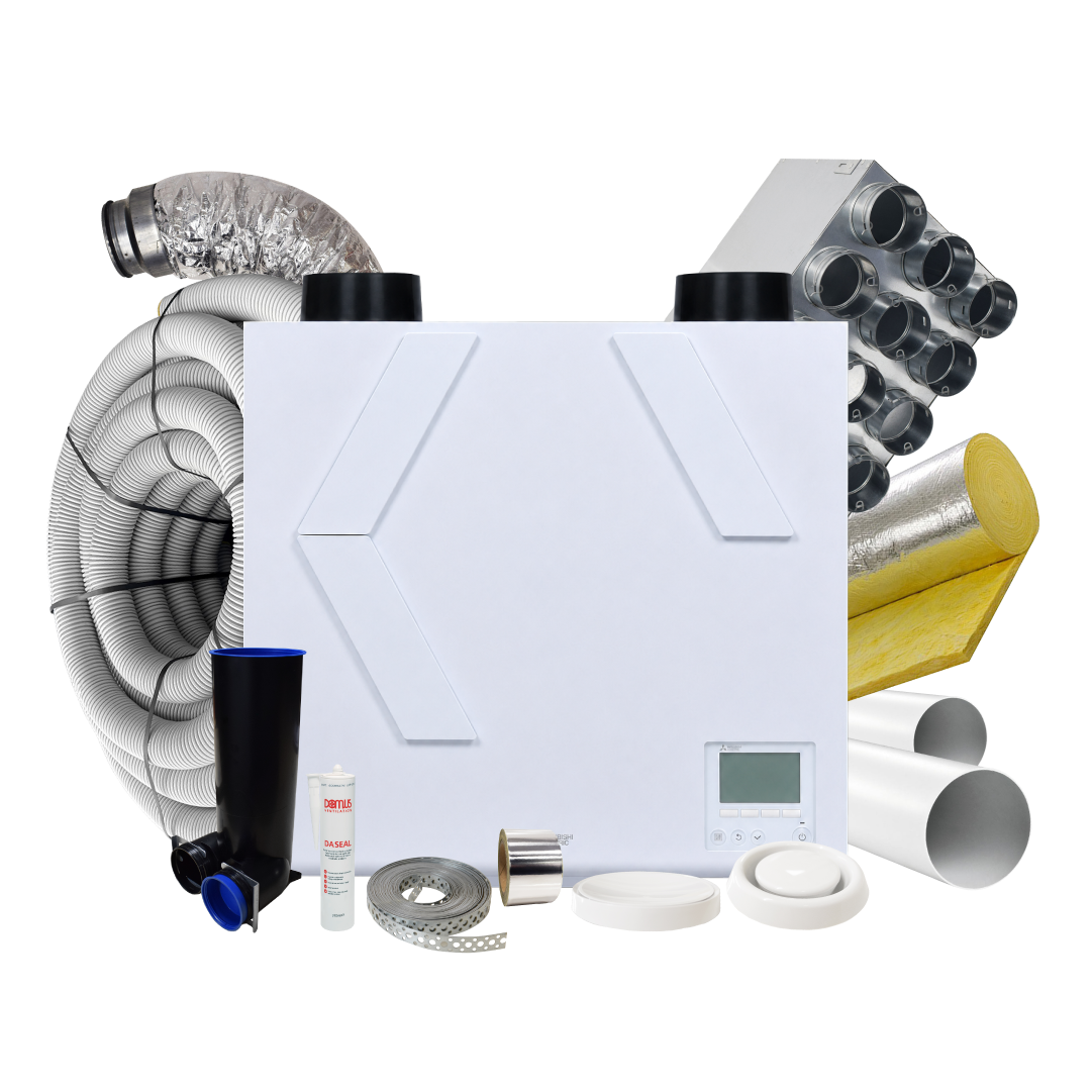 Mitsubishi 12 Room Premium MVHR Kit