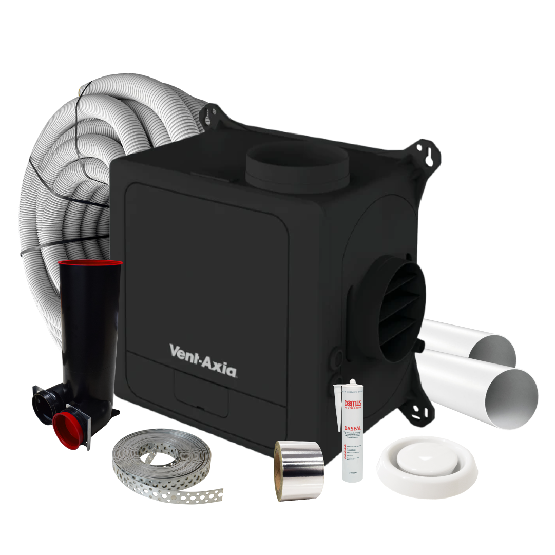 Vent Axia MVDC-MSH – 2 Extract-Room Complete MEV Kit
