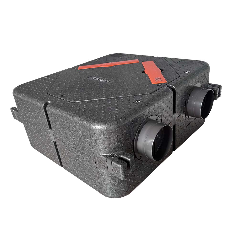 QV- Himpel 250 EPP unit with controller, bypass and Hepa Filter - 250m3/h @ 100Pa