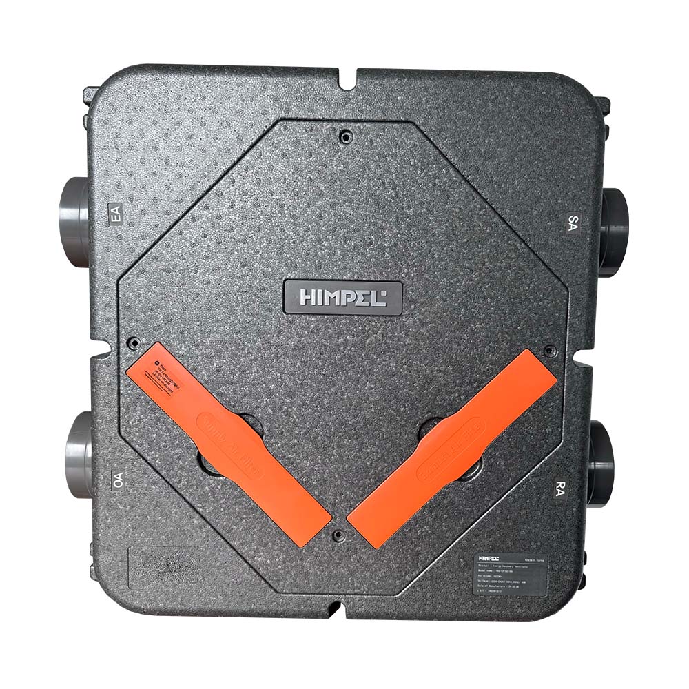 QV- Himpel 250 EPP unit with controller, bypass and Hepa Filter - 250m3/h @ 100Pa