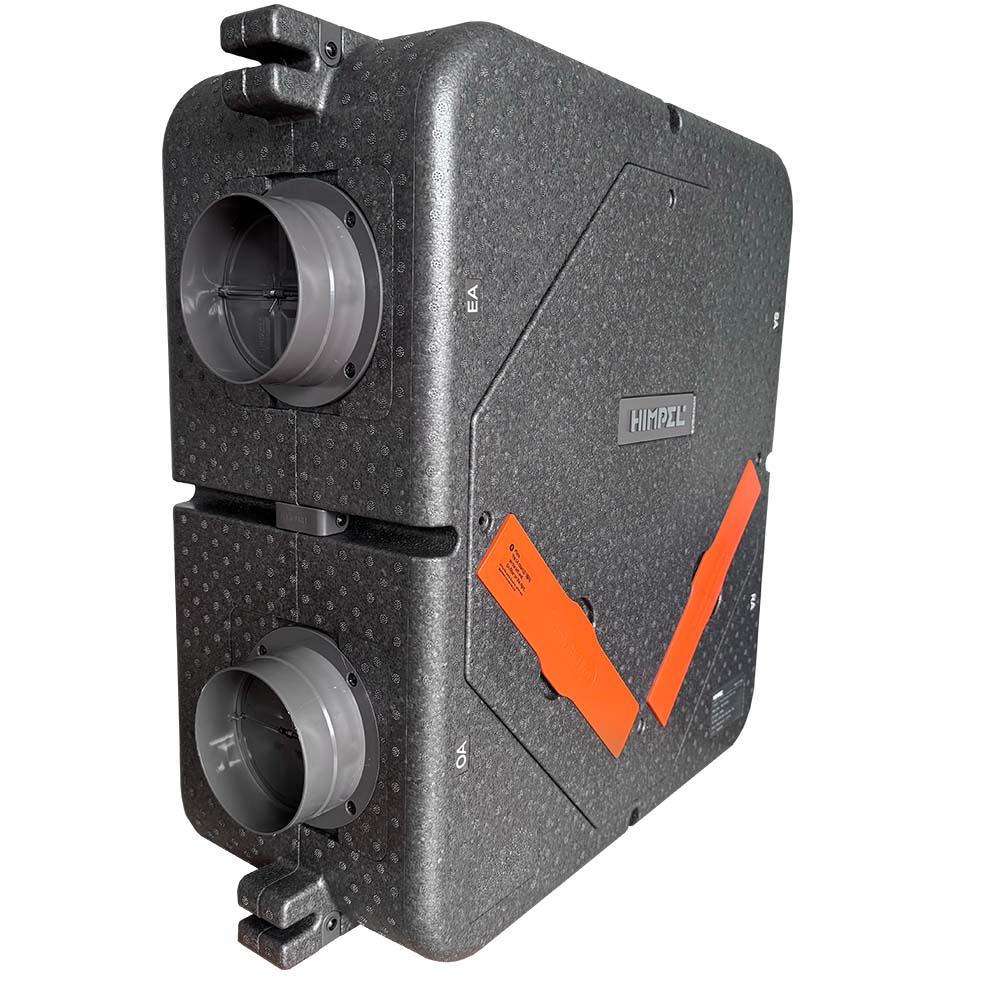 QV- Himpel 250 EPP unit with controller, bypass and Hepa Filter - 250m3/h @ 100Pa