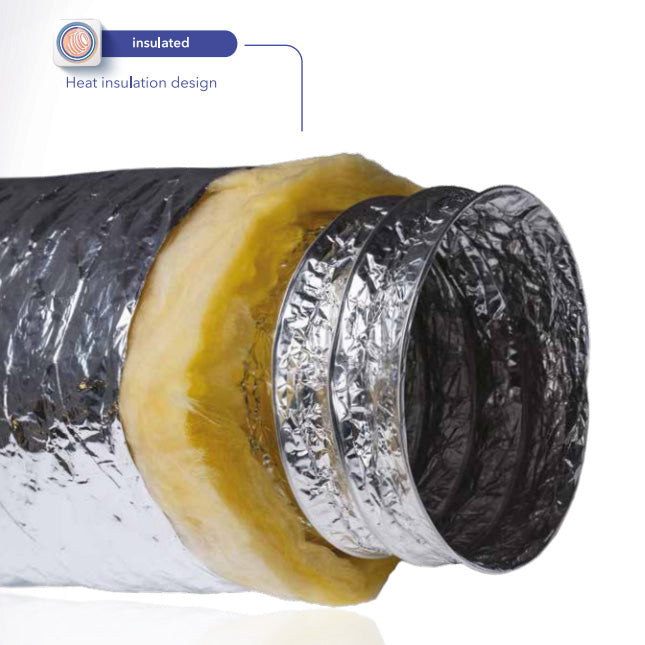 Air Plus Insulated Flexi Duct x 10m – BPC Ventilation Store