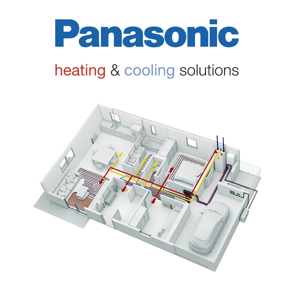 Panasonic Heat Recovery Ventilation (RH) Unit - PAW-A2W-VENTA-R