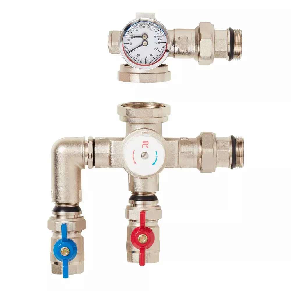 Blending Valve includes Ball Valves