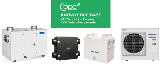 BPC Ventilation Exceeds 1,000 Orders Every Month