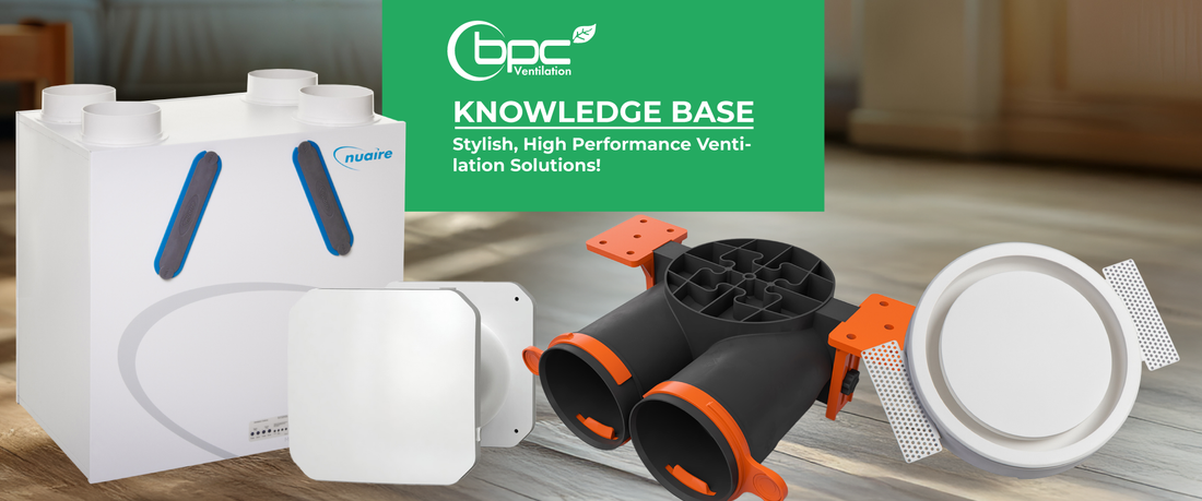 High performance MVHR ventilation system delivering efficient airflow and superior indoor air quality