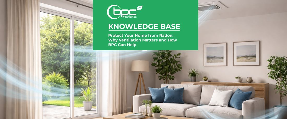 MVHR ventilation system protecting indoor air quality by supplying fresh air and removing pollutants