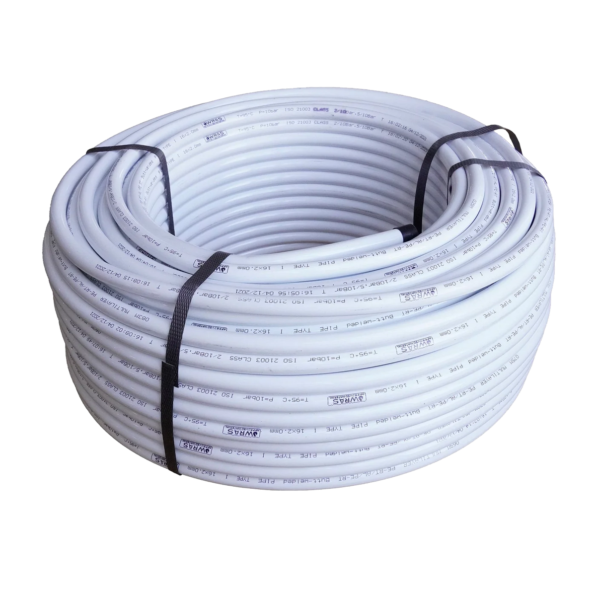 Pipelife 16 x 2mm Natural PE-RT Pipe Coil