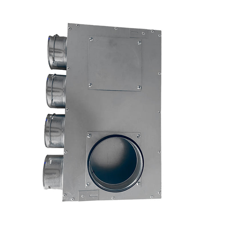 Quiet Vent 4pt Adjustable Top Entry Distribution Box 125 90mm BPC quiet-vent-4pt-adjustable-top-entry-distribution-box-125-90mm-bpc