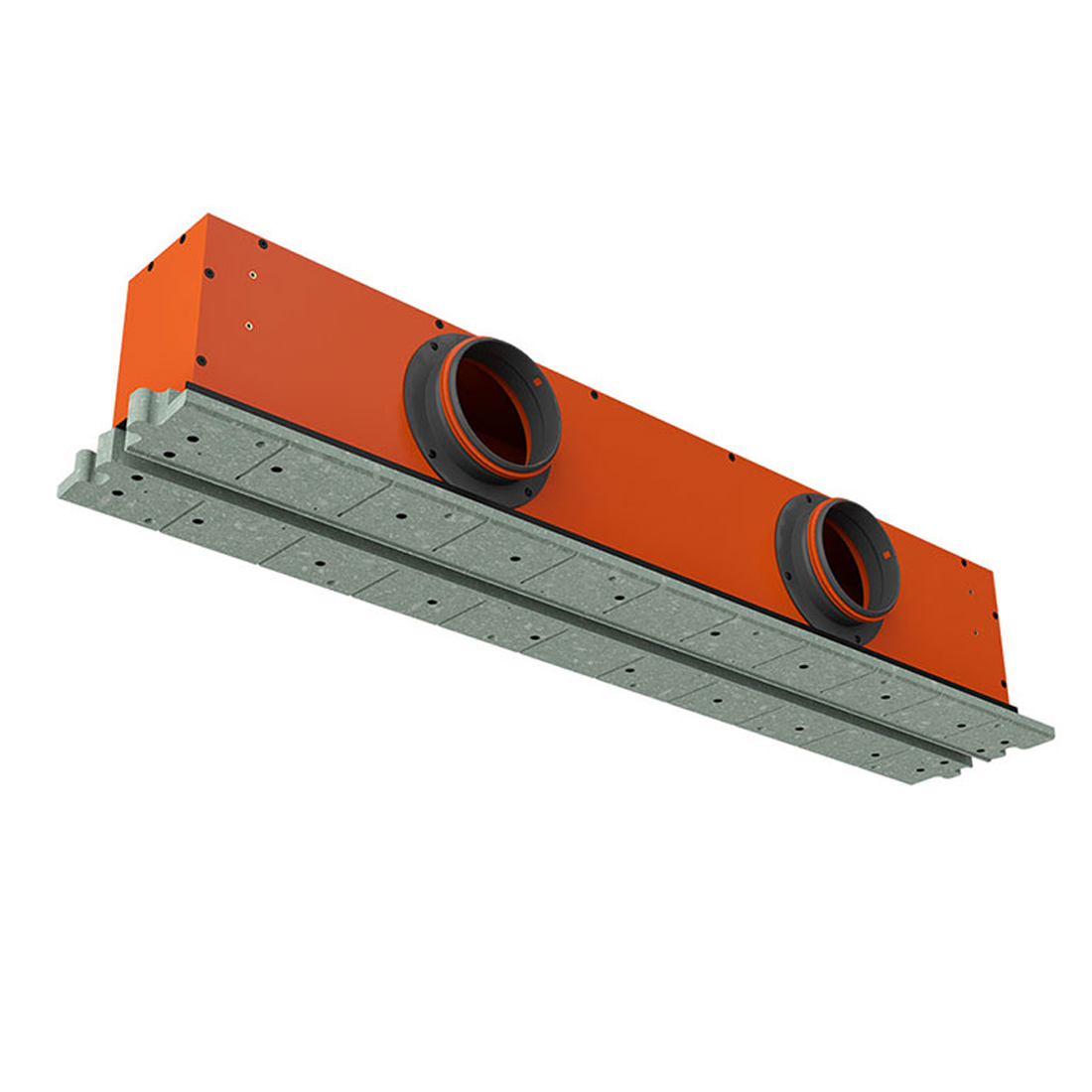 Ergovent Lineo Pro 125 Puzzle - 1050mm -2x125mm Side Connections