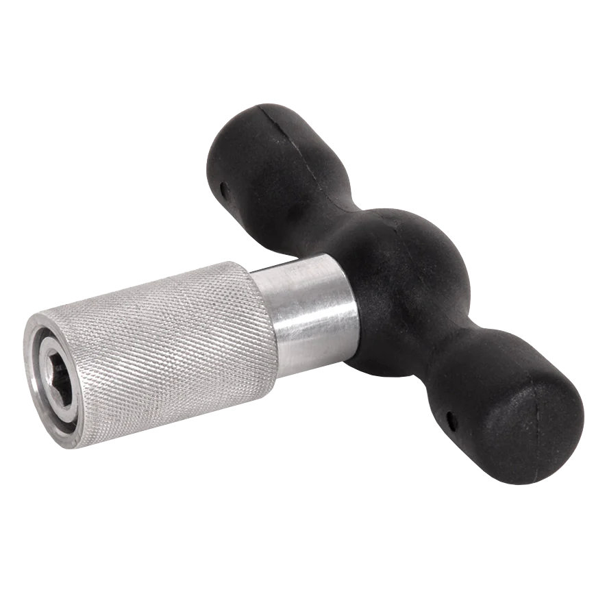 UFH premium calibrator T-handle tool for underfloor heating pipe preparation