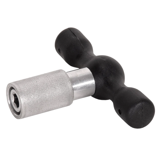 UFH premium calibrator T-handle tool for underfloor heating pipe preparation