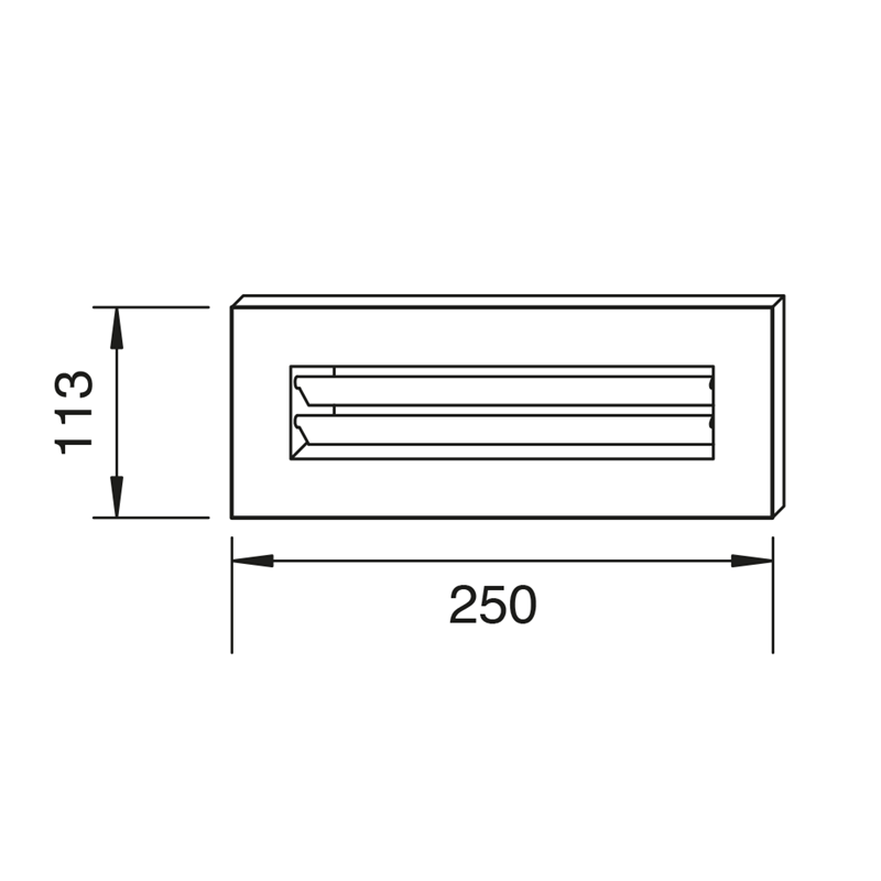 Airflow Aluminium Wall Grille