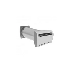 S&P 125mm Humidity Inlet Through Wall Vent with Acoustic Sleeve Kit