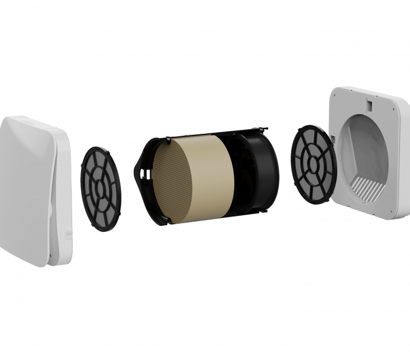 BSK Zephyr Plus Single Room Heat Recovery Unit (100mm)