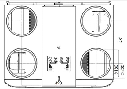 Zehnder ComfoAir Q600 Heat Recovery Unit