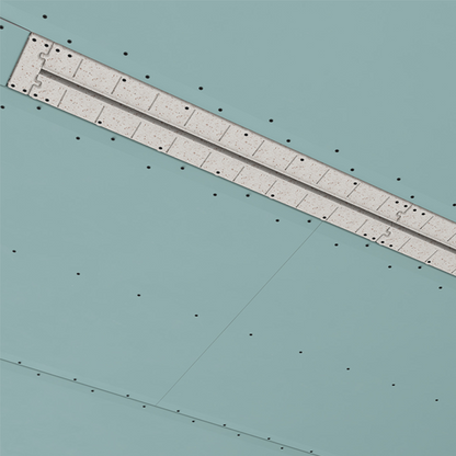 Ergovent Lineo Pro Condi 125 (Puzzle) 1 Slot - 1050mm -2x125mm Side Connections PVC Plenum