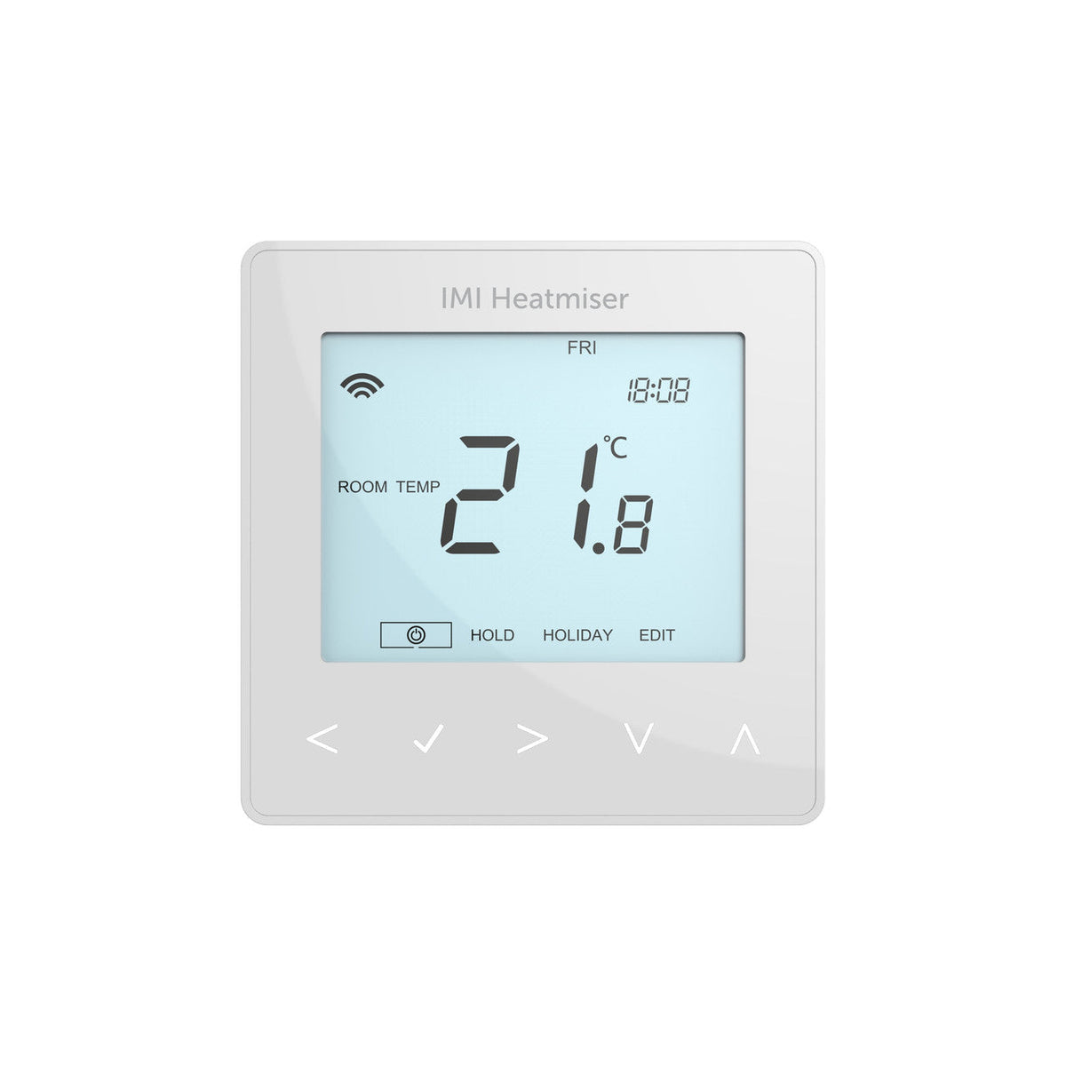 Heatmiser neoStat 12V White smart thermostat with touchscreen heating controls for underfloor heating systems
