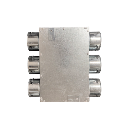 Quiet-Vent 6 Point 75mm Top Entry Distribution Box 125mm Spigot