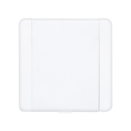Vac Metal Euro White Inlet Valve