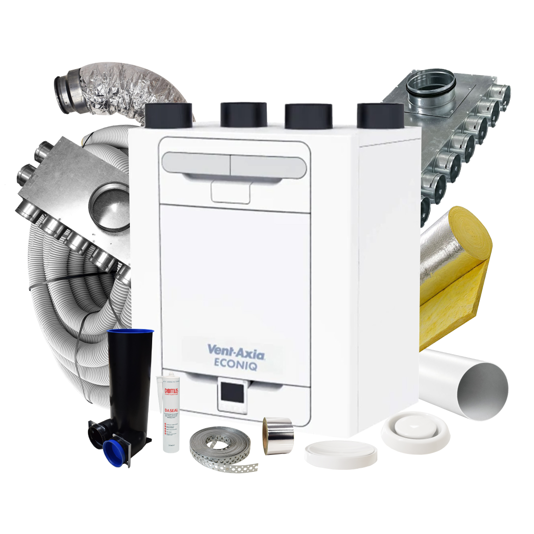 Vent Axia Sentinel Econiq S – 12 Room Complete MVHR Kit