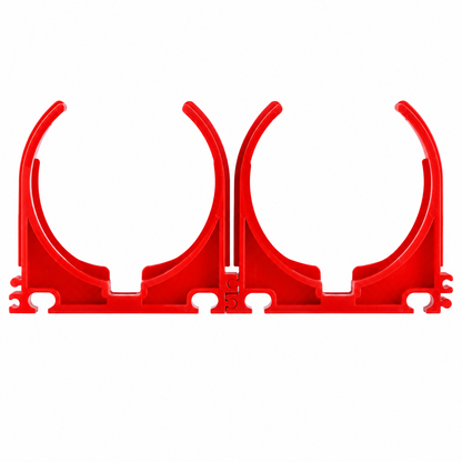 VS 75 red pipe clip loose