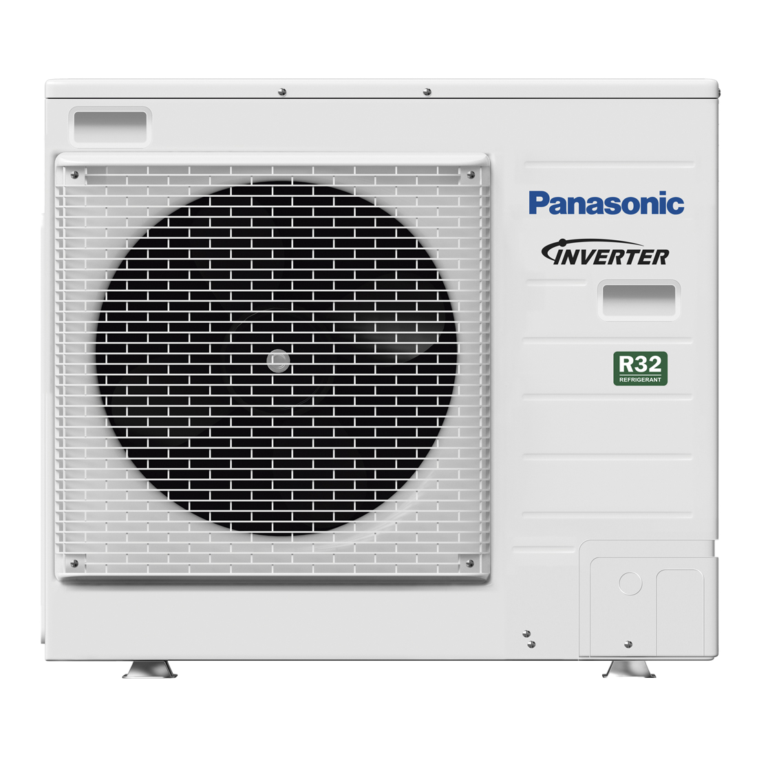 Panasonic Aquarea Mono Bloc air to water heat pump outdoor unit for renewable heating and hot water systems, high efficiency low carbon HVAC solution for residential and commercial use