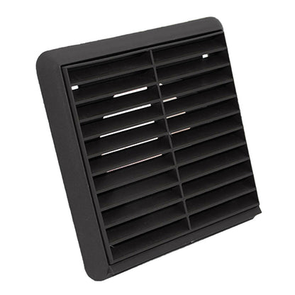 PVC Louvred Grill with Round Spigot