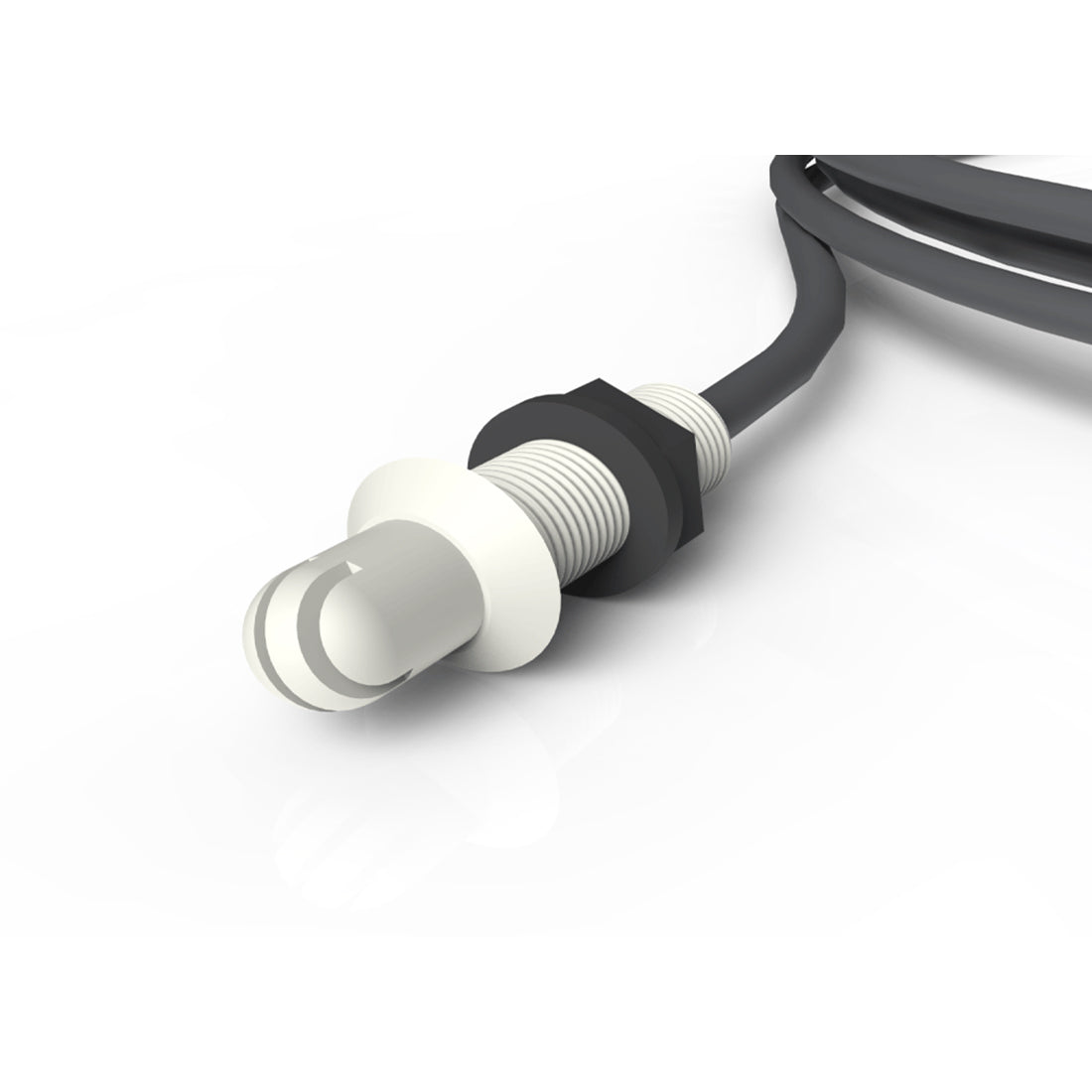 White thimble air temperature sensor for underfloor heating control systems