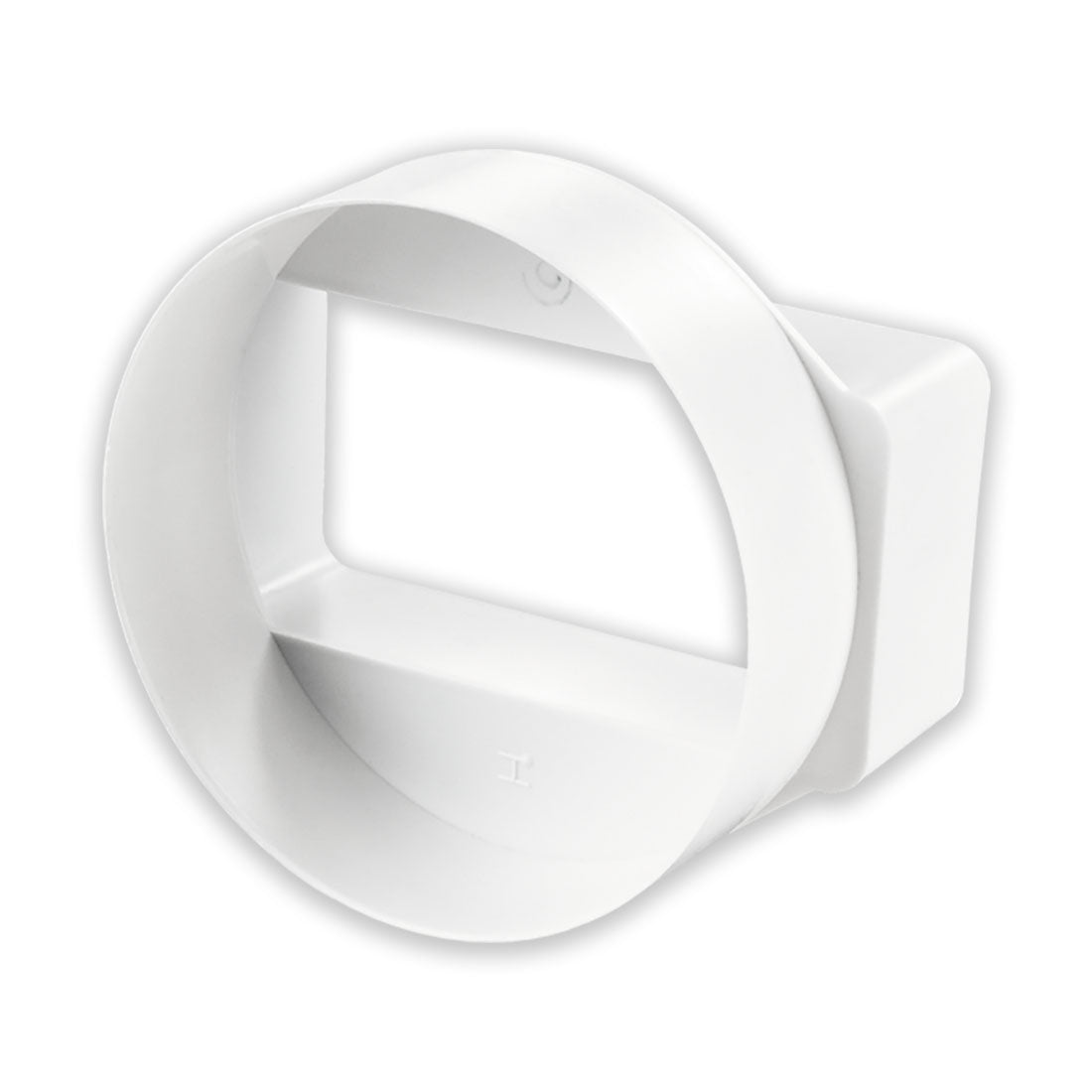 Round To Rectangular Adapter Rigid PVC Ductwork & Fittings | BPC Ventilation – BPC Ventilation Store