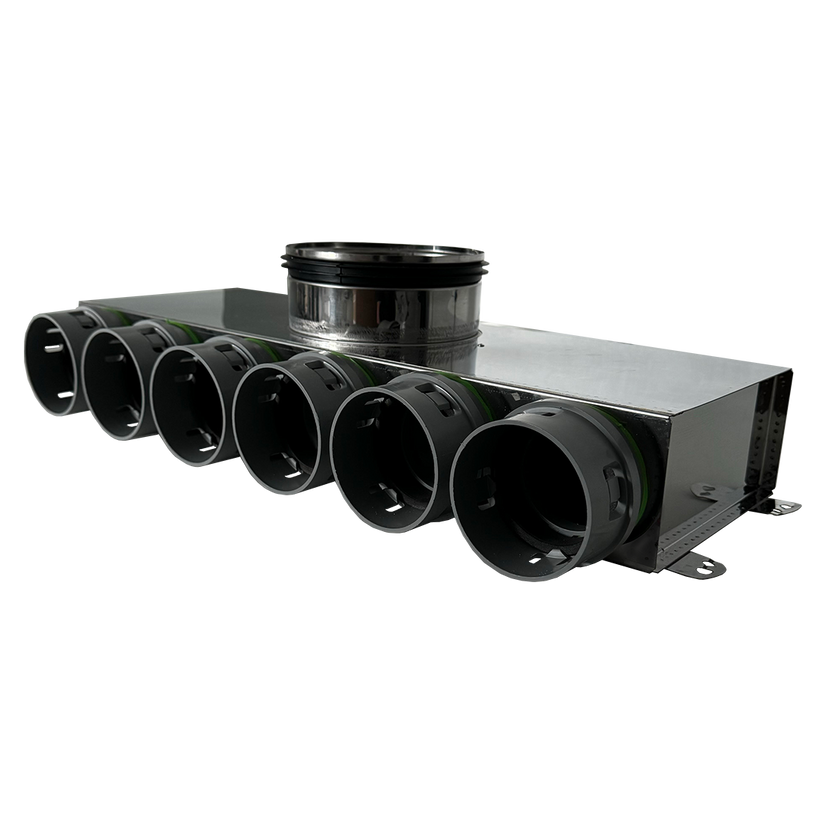 Quiet-Vent Pro 6 Point Top Entry Distribution Box – BPC Ventilation Store