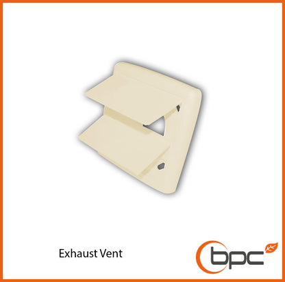 Sach-Vac Ivory Exhaust Vent