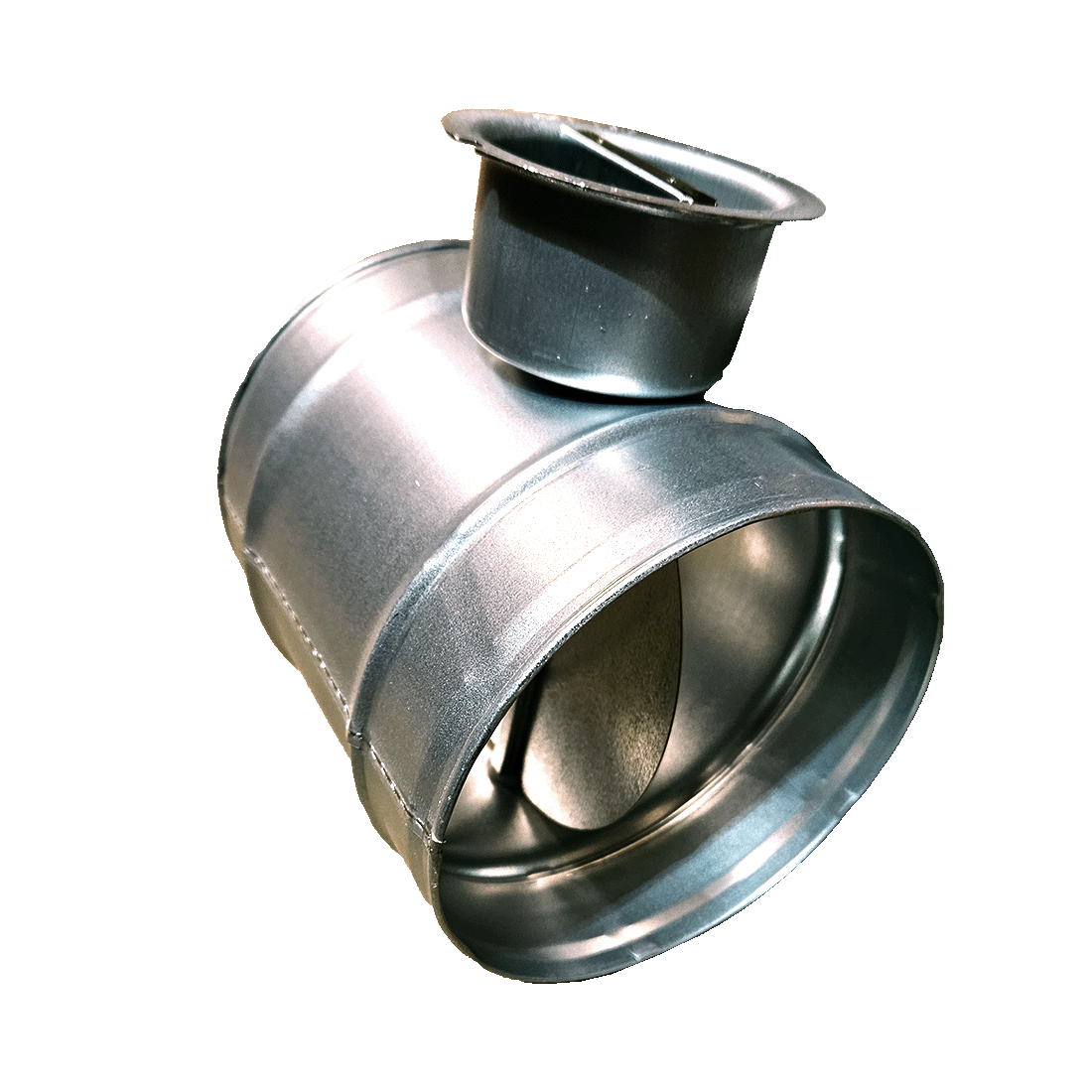 VCD In-line spiral duct Single Blade Damper