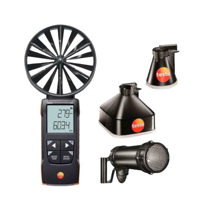 Testo 417 Vane Anemometer Kit 2