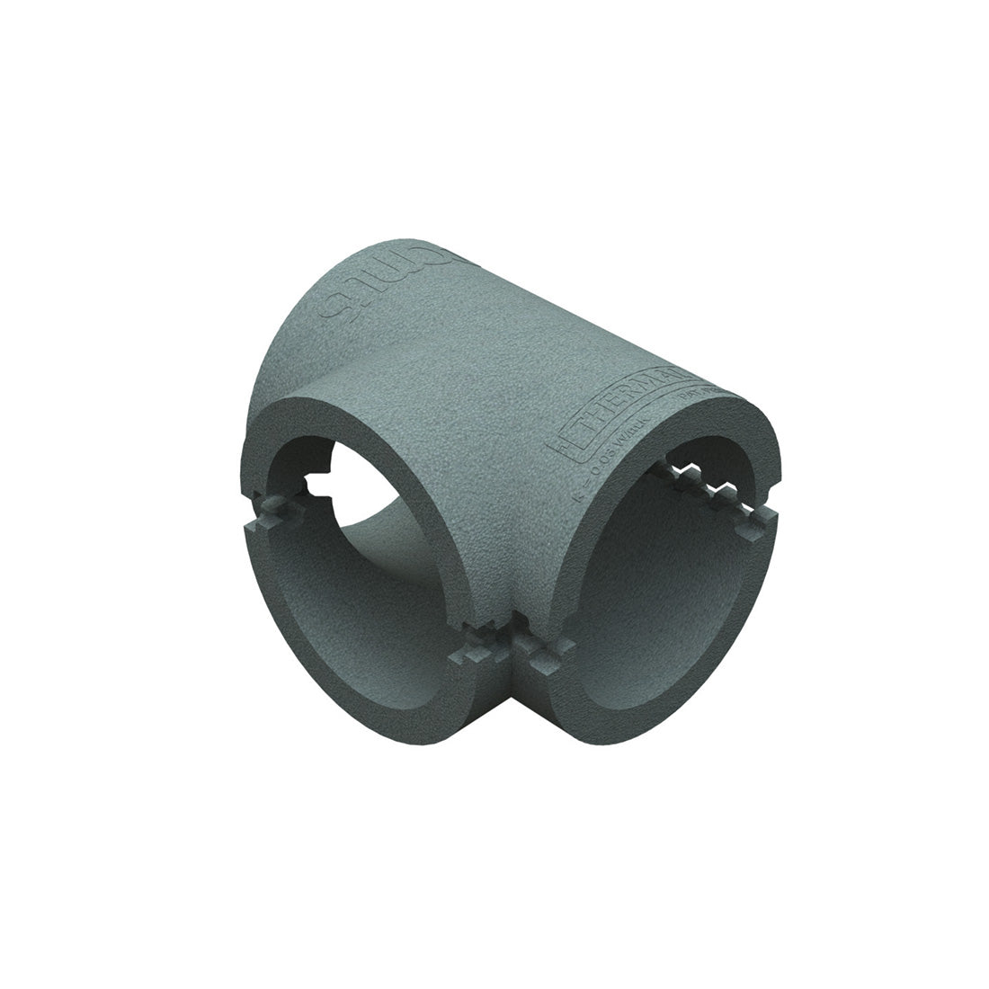 Insulation Insert Shells Domus Insulation shell for T-Piece – BPC Ventilation Store